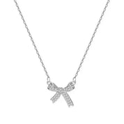 Bow Diamonds Necklace